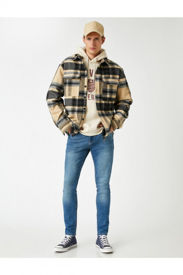 KOTON Skinny Fit Kot Pantolon - Michael Jean - 7
