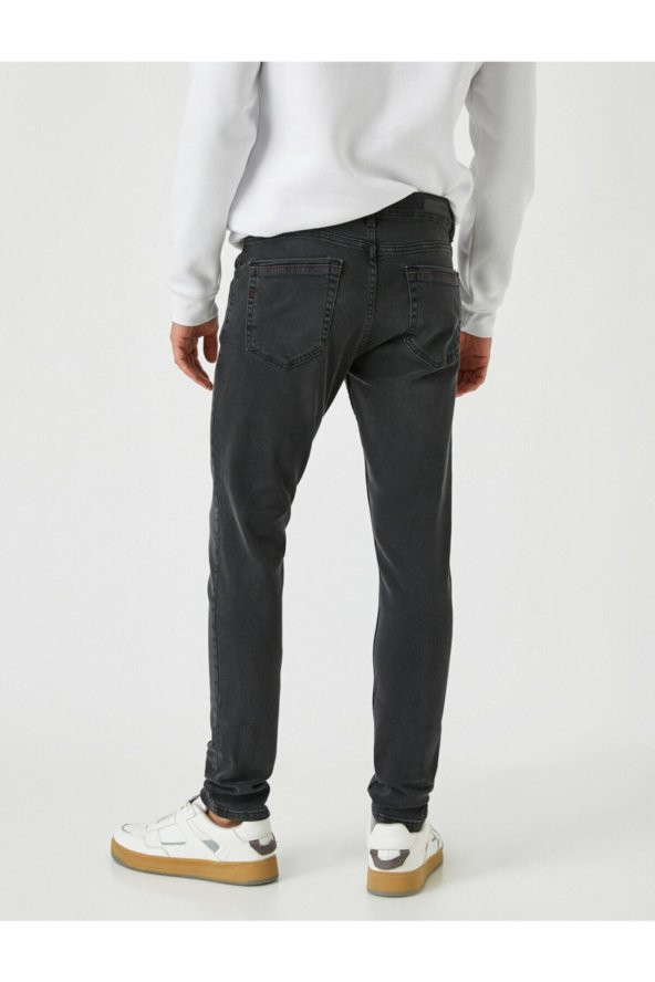 KOTON Skinny Fit Kot Pantolon Micheal Jean - 4