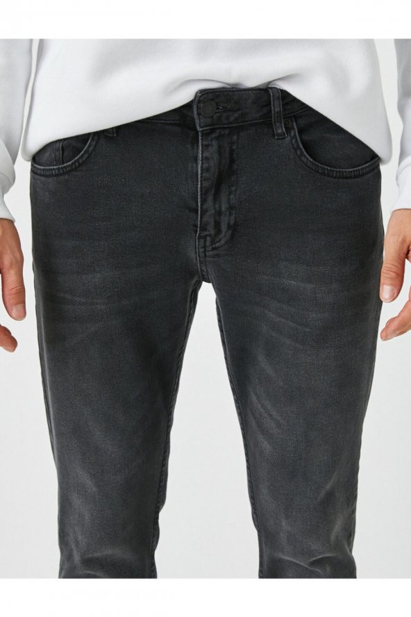 KOTON Skinny Fit Kot Pantolon Micheal Jean - 5