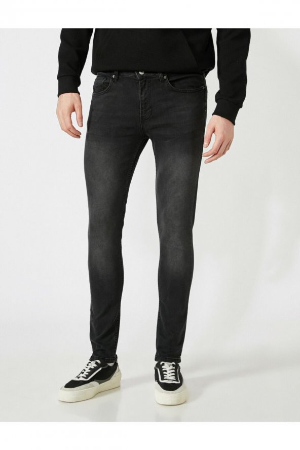 KOTONB Skinny Fit Kot Pantolon - Micheal Jean - 3