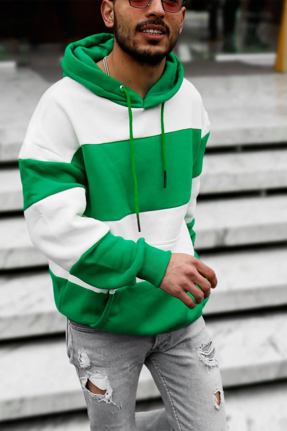 Kalın Kapüşonlu Sweatshirt
