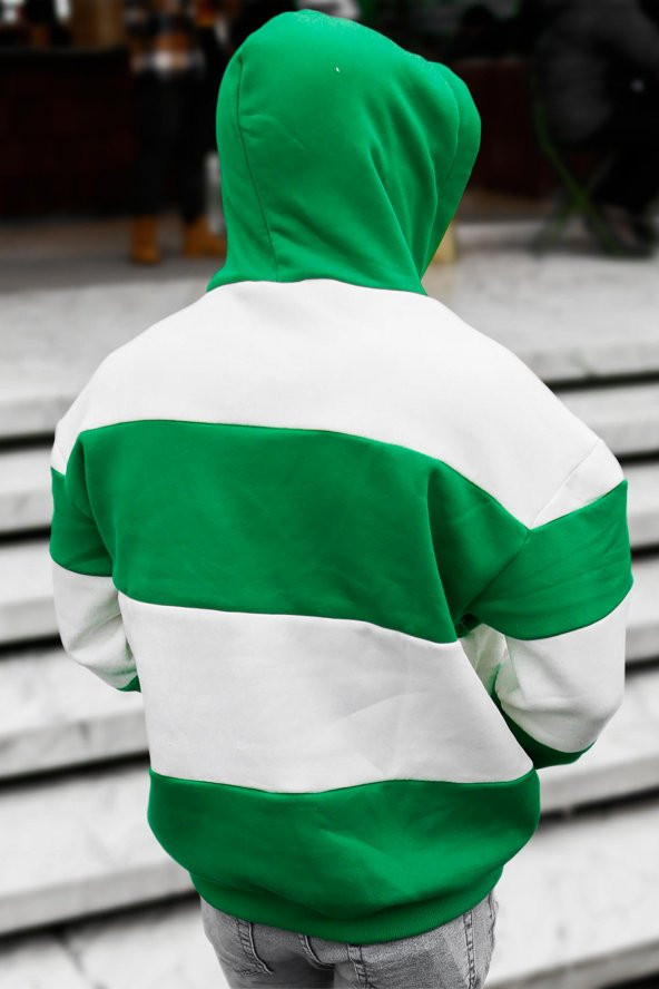 Kalın Kapüşonlu Sweatshirt - Resim 4