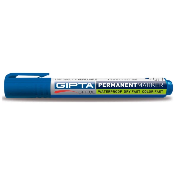 GIPTA BEYAZ TAHTA KALEMİ MAVİ F1372