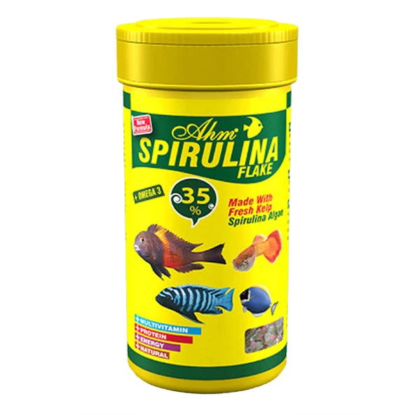 Ahm Spirulina Flake 250 Ml Skt:05/2028 ürün görseli