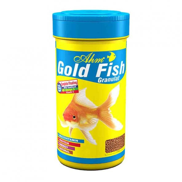 Ahm Gold Fish Granulat 1000 Ml  Skt:01/26