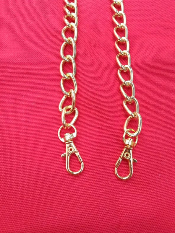 100cm Gold Metal Kancalı Çanta Askısı - 2