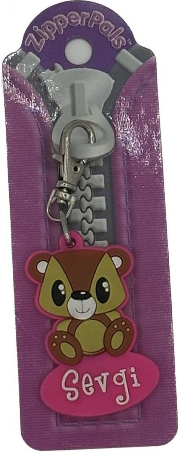 Zipper Pals Fermuar Aksesuarı Sevgi