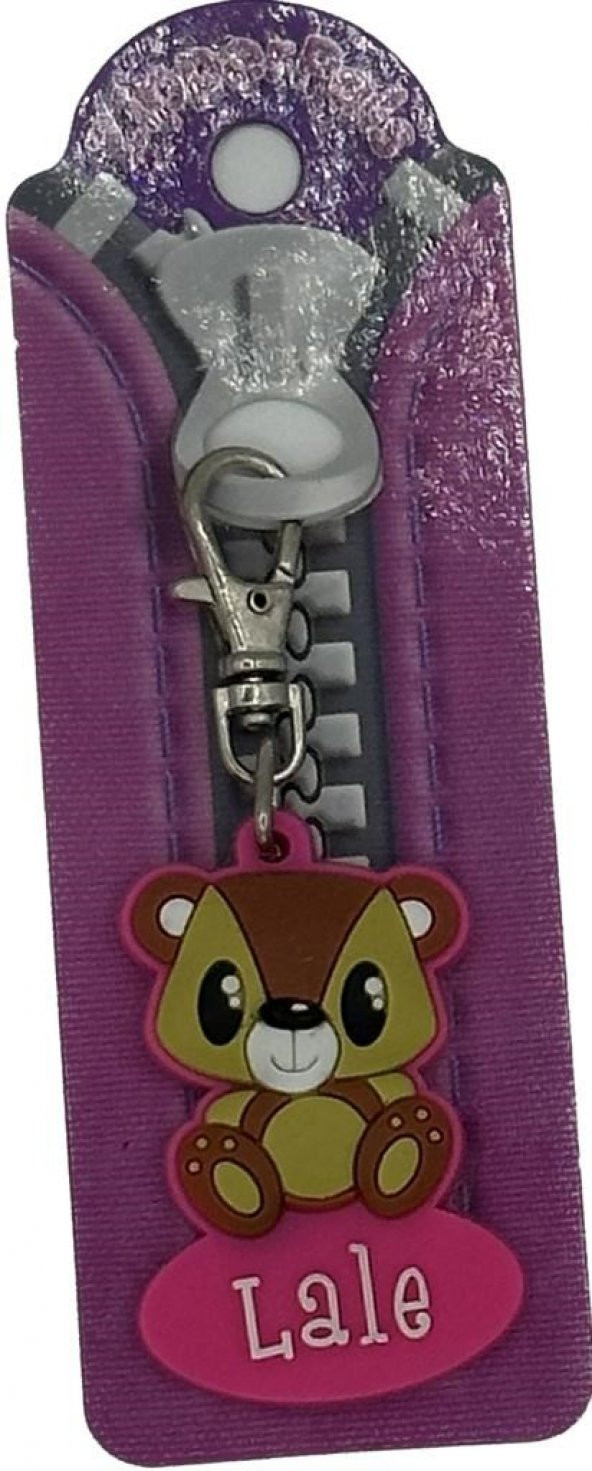 Zipper Pals Fermuar Aksesuarı Lale