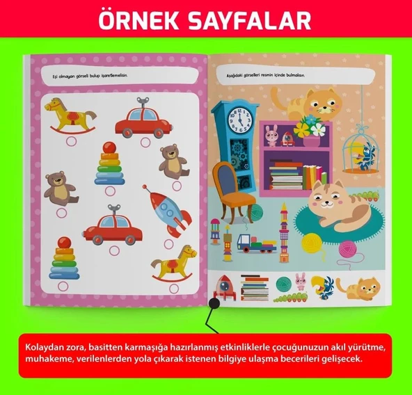 3+ Yaş Etkinlik Kitabım Seti (Z10 Sistemi) - 5
