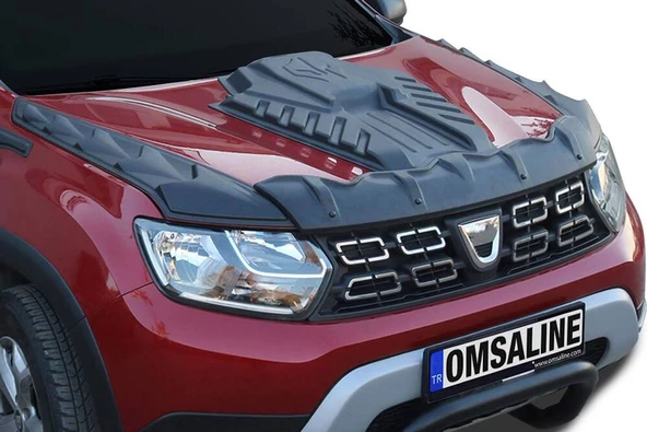 OMSA Dacia Duster Dragon Ön Kaput Koruyucu 3 Parça 2018-2024 Arası - 2