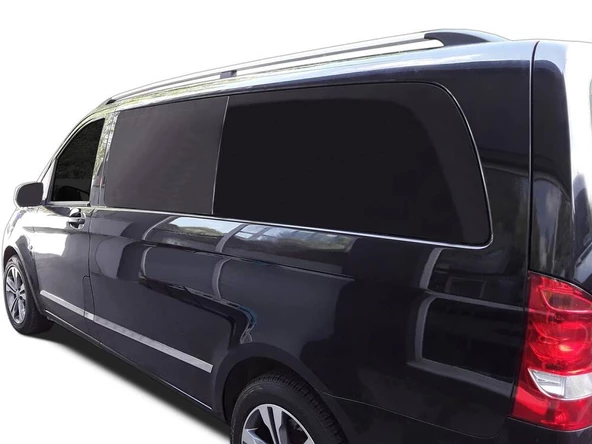 Mercedes Vito W639 Solid Tavan Çıtası Alüminyum Uzun Şase 2004 ve Sonrası - Resim 6