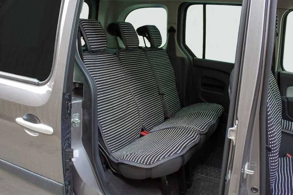 OMSA Renault Kangoo 2 Terletmez Minder Kılıf Set 10 Parça 2008 ve Sonrası - 2