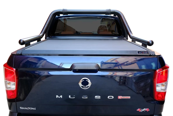 OMSA Ssangyong Musso Kobra Roll Bar Çap:76 Siyah 2019 ve Sonrası - 4