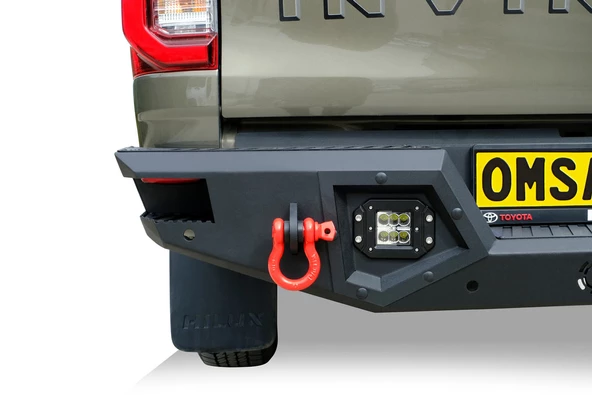 OMSA Toyota Hilux Dakar V2 Çelik Arka Tampon Ledli Sensörlü-Sensörsüz 2015 ve Sonrası - 4