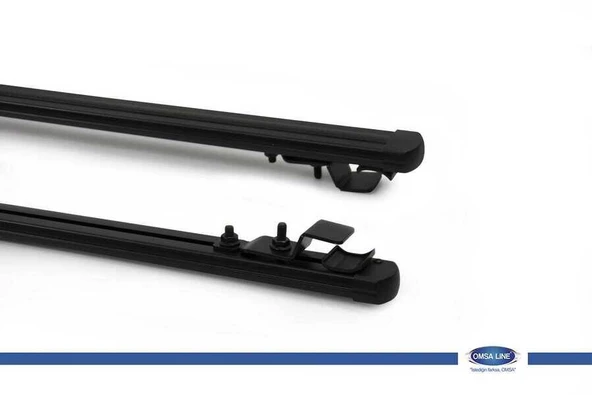 Omsa Line Om Bar Ara Atkı Siyah 2 Parça 125 cm - 3