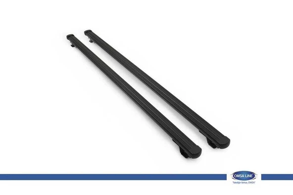 Omsa Line Om Bar Ara Atkı Siyah 2 Parça 125 cm - 2