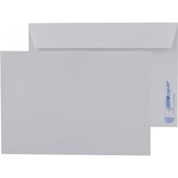 Asil Doğan Kare Zarf (Mektup) Extra Silikonlu 11.4x16.2 70 GR 100 Adet