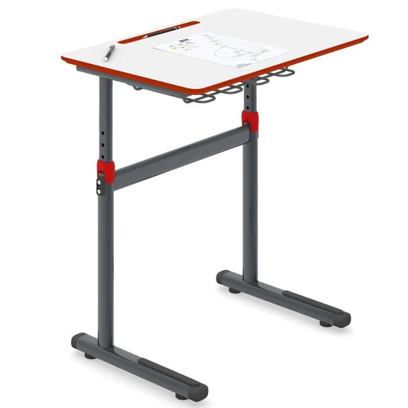 Red Storm Demonte Copalit Tablalı Tek Kişilik Okul Sırası - 5