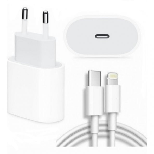 Orjinal Apple Airpods 20W Hızlı Şarj Aleti Seti Usb-C Mhje3Tu-A (542161132)