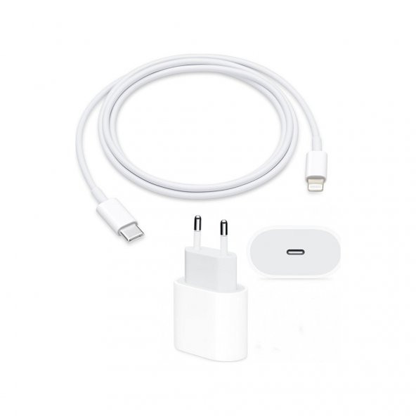 Orjinal Apple Iphone 13 Mini 20W Hızlı Şarj Aleti Seti Usb-C