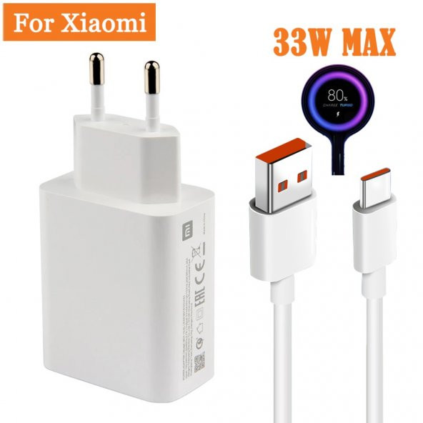Xiaomi Poco F2 Pro Turbo 33W 5A Type-C Hızlı Şarj Cihazı - 2