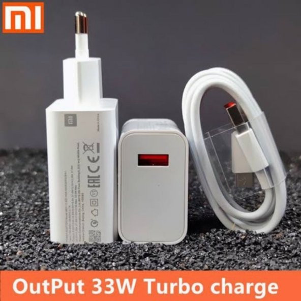 Orjinal Xiaomi Mi Mıx Turbo 33W 5A Type-C Hızlı Şarj Cihazı - 3