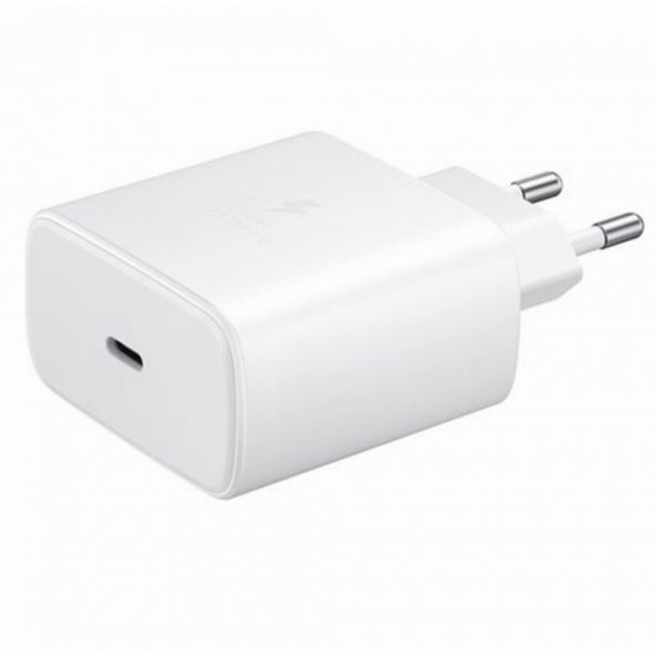 Samsung Galaxy S20 Fe Orijinal 45W Type-C Hızlı Şarj Cihazı Beyaz - 4