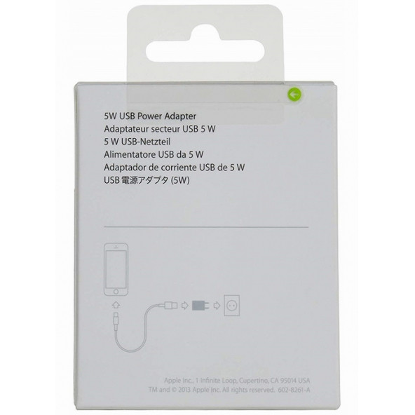 Orjinal Apple Iphone 13 Pro Usb 5W Şarj Cihaz Ve Kablosu 1M (536248442) - Resim 5