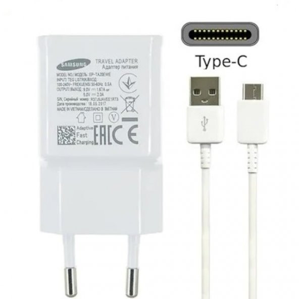 Orijinal Samsung S8 Plus Type-C 2A Hızlı Şarj Cihazı Ep-Ta20Ebe (534864766)
