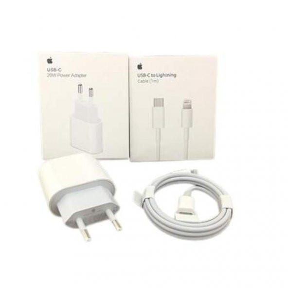 Orjinal Apple Iphone 12 Pro 20W Hızlı Şarj Aleti Seti Usb-C (534786755)
