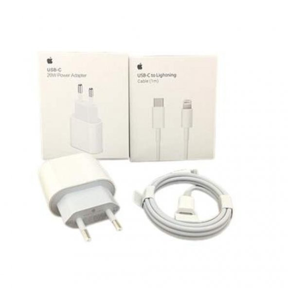 Orjinal Apple Iphone 12 Pro Max 20W Hızlı Şarj Aleti Seti Usb-C (534786756)