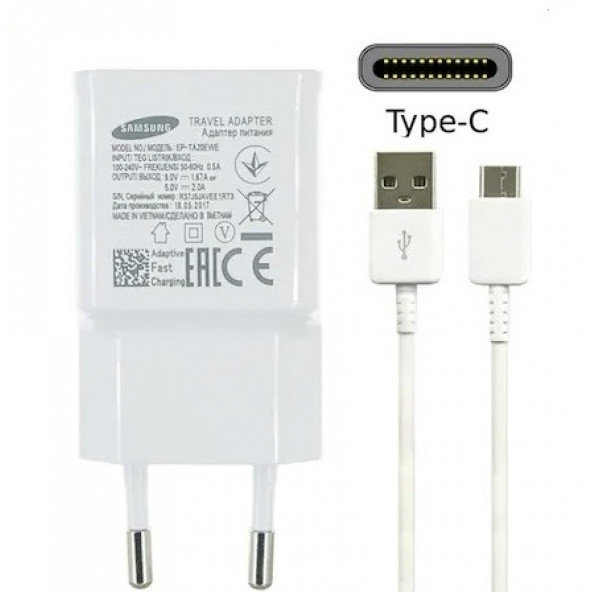 Orijinal Samsung A7 2017 Type-C 2A Hızlı Şarj Cihazı Ep-Ta20Ebe (534854865) - 3