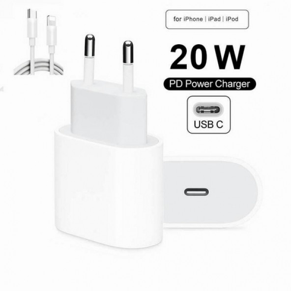 Orjinal Apple Iphone 7 20W Hızlı Şarj Aleti Seti Usb-C (534740103) - 6