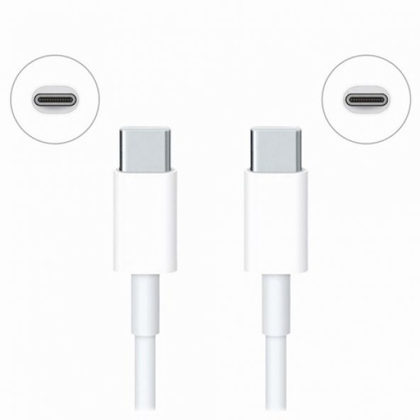 Xiaomi Mi Usb Type-C To Type-C Cable Sjv4108Gl - 1.0M - Beyaz
