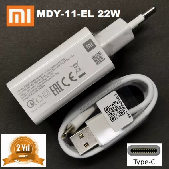 Xiaomi Poco X3 Pro 22 Wolt Orjinal Hızlı Turbo Şarj Cihazı - 8