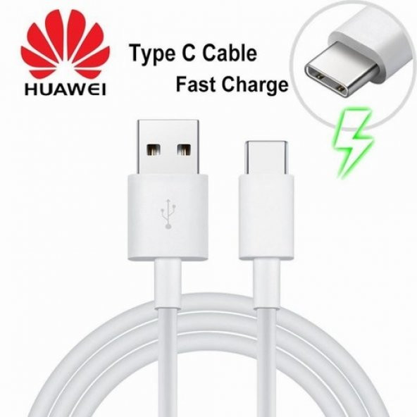 Huawei Type C Kablo 5A Usb Şarj Ve Data Kablosu 1M (512773790) - 2