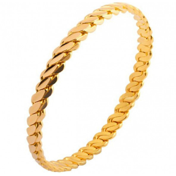 Altın Kaplama 1.Kalite Imitasyon Adana Burma Bilezik Kargo Bedava