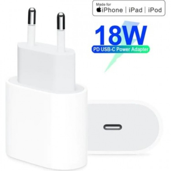 Apple Iphone Orjinal Şarj Aleti Cihazı + Usb Kablosu Orjinal (18w)