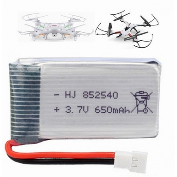 650mah Drone Pil Syma X5c X5sc X5sw M68 905 Cx-30 Battery ürün görseli 1