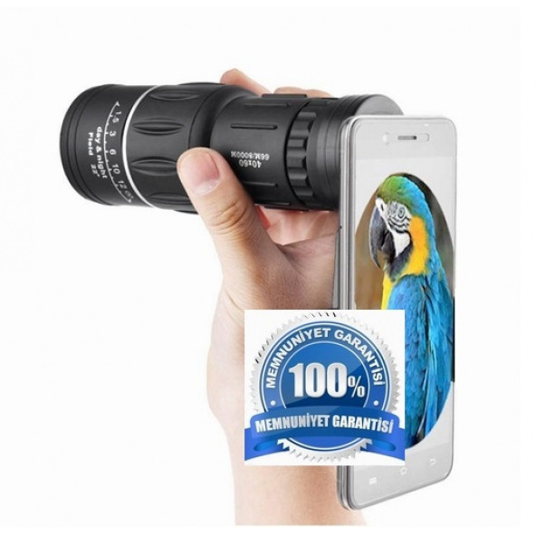 Dürbün Monocular Monoküler Teleskop Profesyonel Zoom 40x52