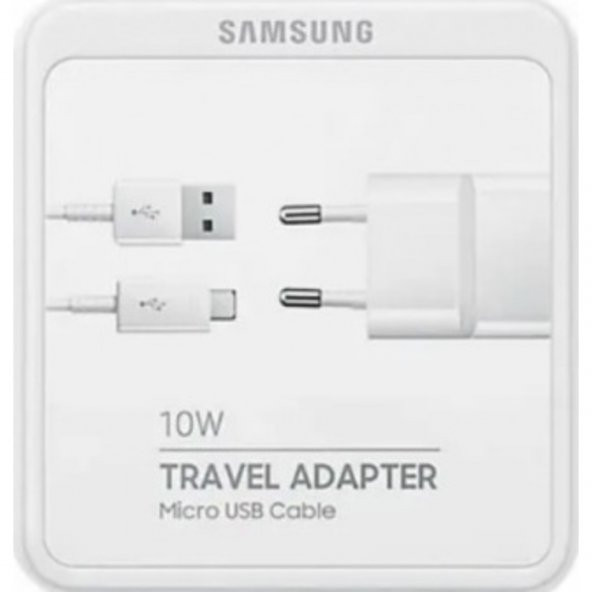 Orjinal Samsung Galaxy Fast Charge Hızlı Şarj Alet + Micro Usb Kablo