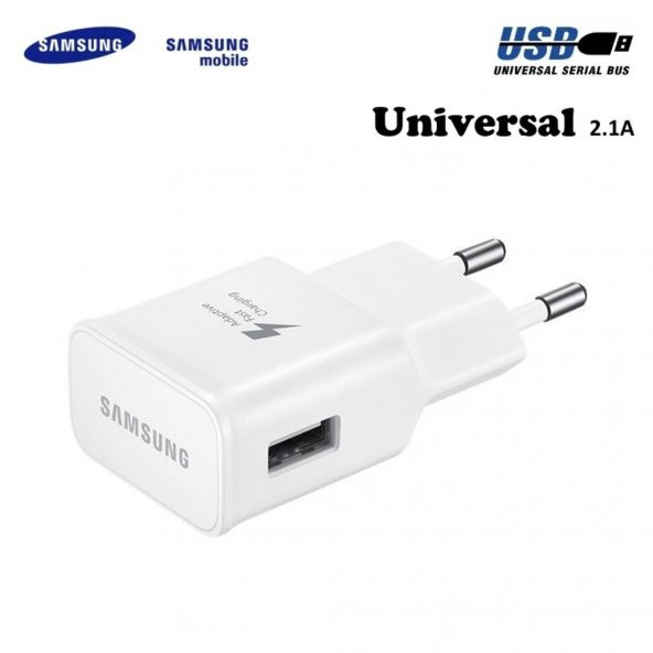 Samsung Şarj Aleti Ve Kablosu - 2A Hızlı Şarj 15W Micro Usb Kablo (445631113)