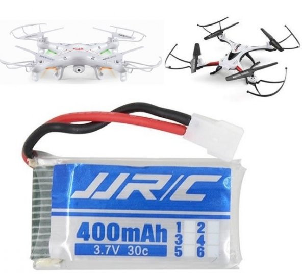 Jjrc Syma Drone Pili 3.7v Lipo 400mah X5 X5c H5c X5sc X5a