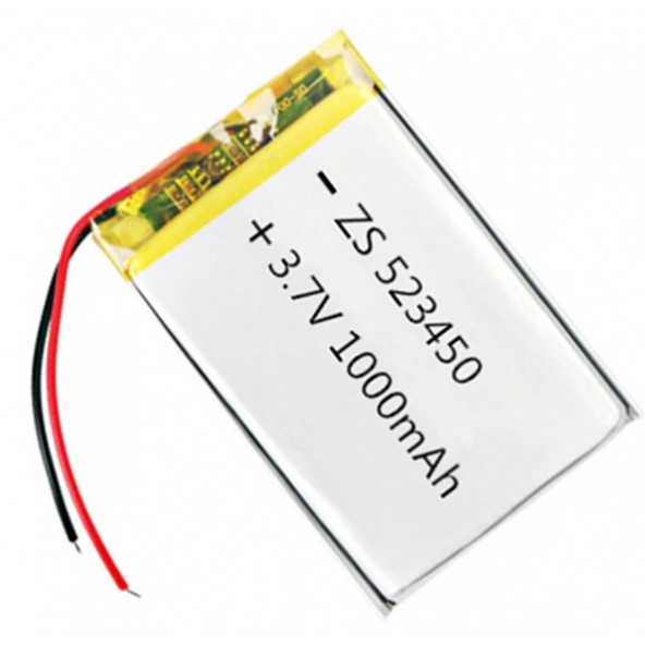 Drone - Helikopter Pili 3.7v 1000mah Şarjlı Li-polimer Batarya