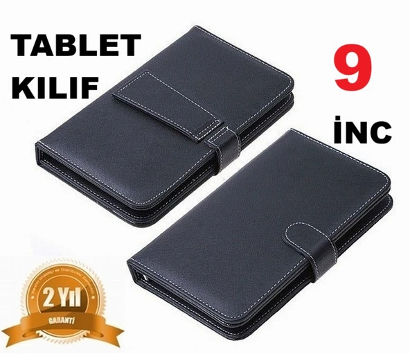 9 Inç Tablet Deri Kılıfı Kargo Bedava ürün görseli 1
