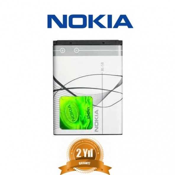 Original Nokia Bl5B Bl-5B Battery 5300 5320 Xpressmusic 6020 6070 - 2