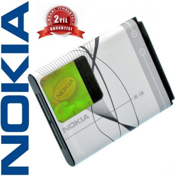 Original Nokia Bl5B Bl-5B Battery 5300 5320 Xpressmusic 6020 6070 - 7