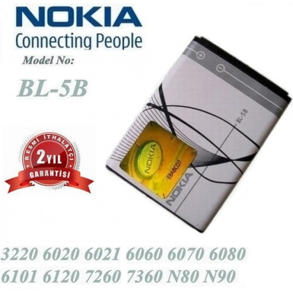 Original Nokia Bl5B Bl-5B Battery 5300 5320 Xpressmusic 6020 6070 - 11