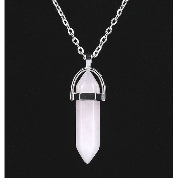 Gerçek Doğal Taş Bay - Bayan Kolye (Kargo Bedava) - Resim 2