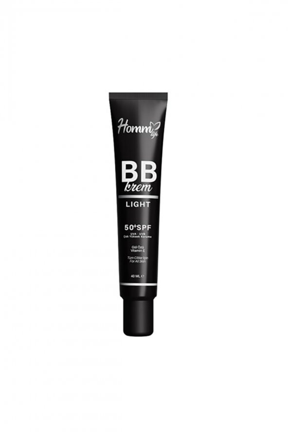 HOMM KOZMETİK ÜRÜNLERİ Bb Krem Lıght 50+ Spf 40 Ml